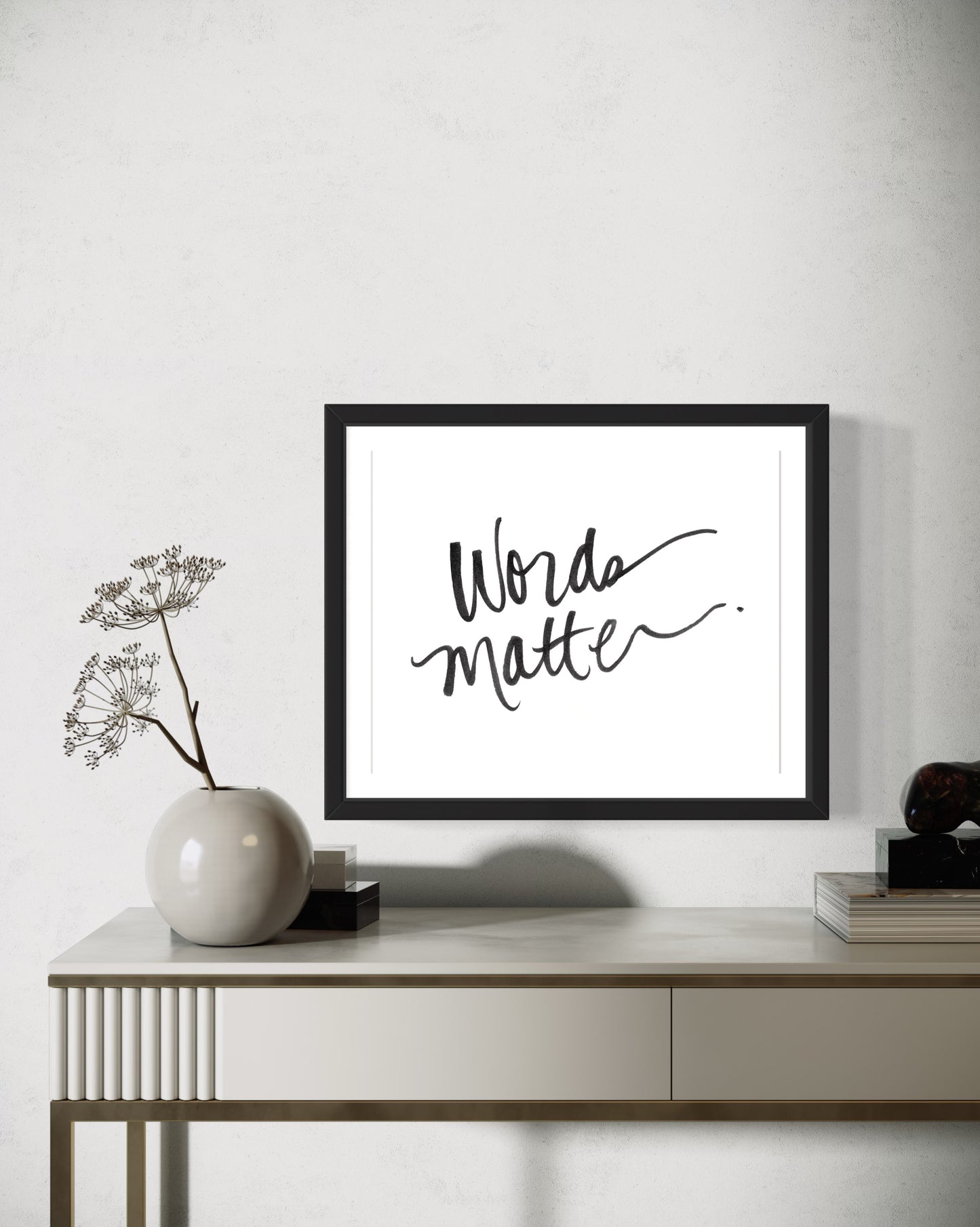 Words Matter 8x10 Print